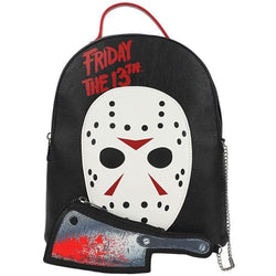 Friday The 13th Jason Mask Mini Backpack and Knife Coin Purse (ONLINE ORDER ONLY)