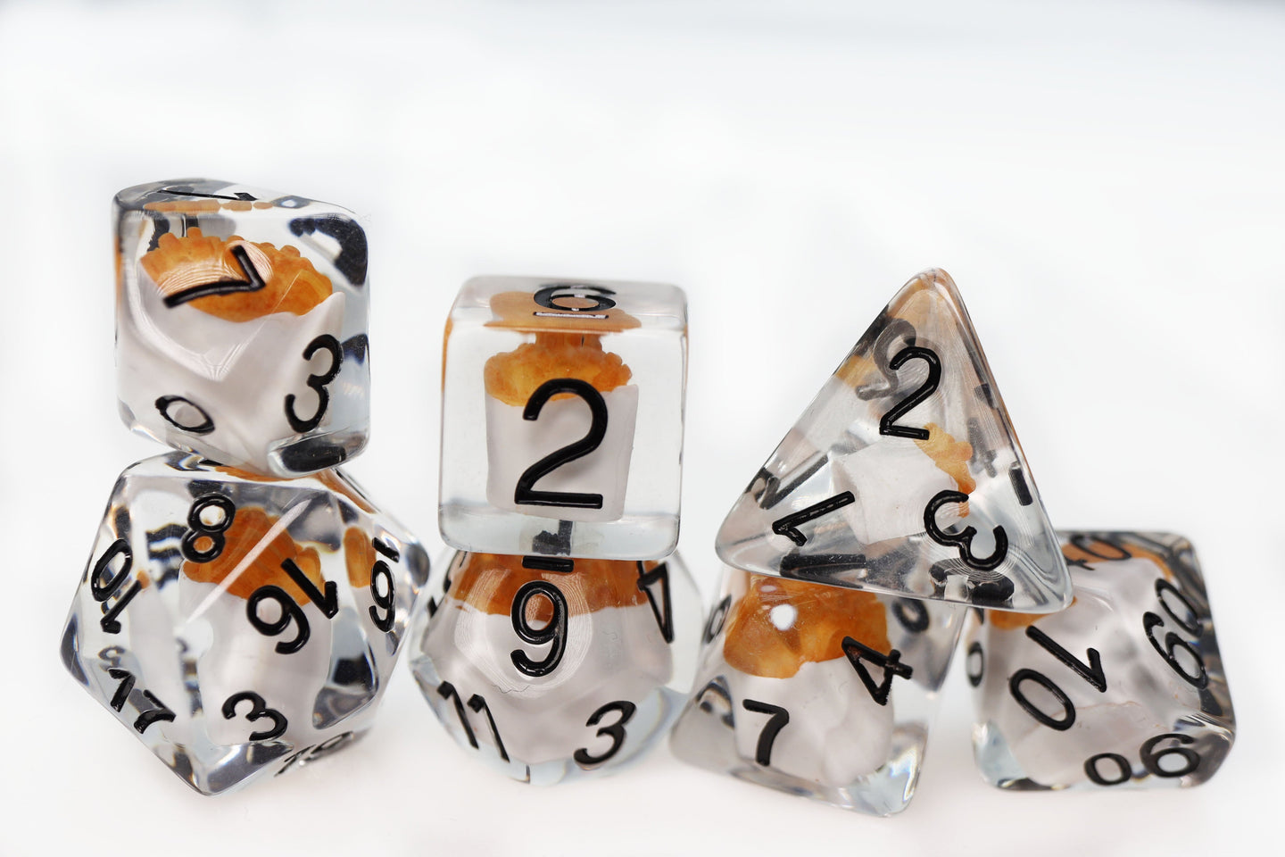 Fries RPG Dice Set (ONLINE ORDER ONLY)