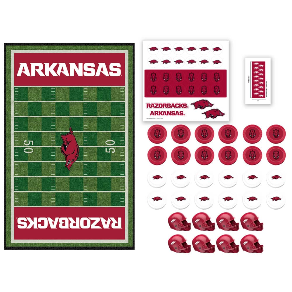 Arkansas Razorbacks Checkers Board Game