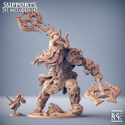 3D Printed Artisan Guild Hulgfnir Frost Jotunn Champion Epic Bosses 28mm 32mm (Online Only)
