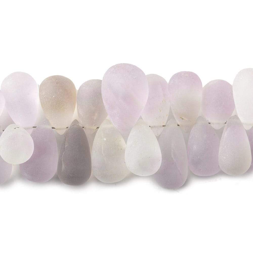 10x6-17x10mm Frosted Ametrine Plain Tear Drop Beads 60 pieces (ONLINE ORDER ONLY)