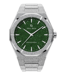 Frosted Star Dust II Silver Green