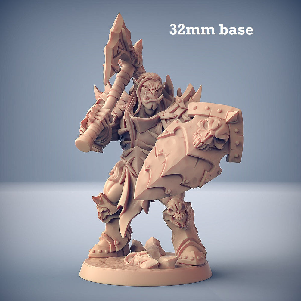 Frostmetal Orc: Sculpt C (Male Orc Barbarian) (Online Order Only)