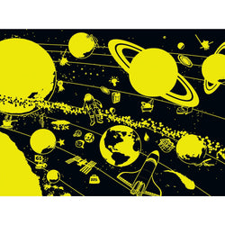 Glow in the Dark - Solar System 60 Piece Jigsaw Puzzle (ONLINE ORDER ONLY)