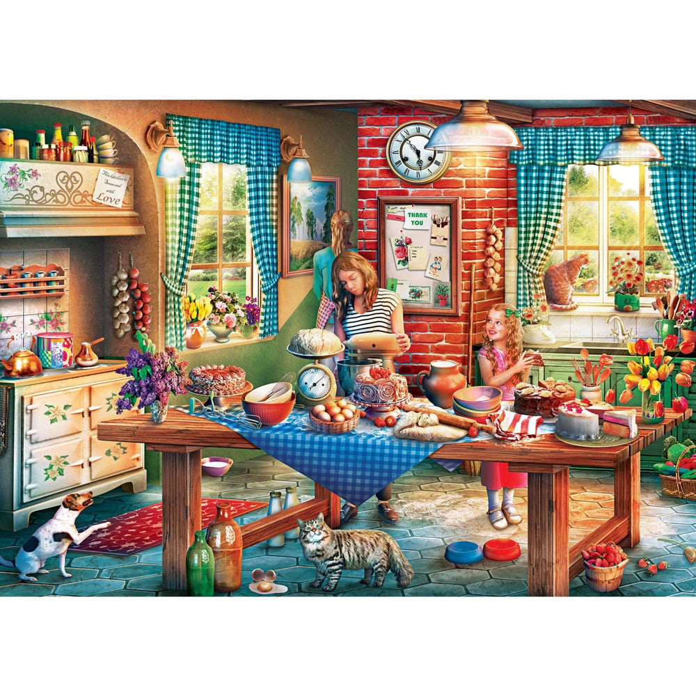 Home Sweet Home - Baking Bread 500 Piece Jigsaw Puzzle (ONLINE ORDER ONLY)