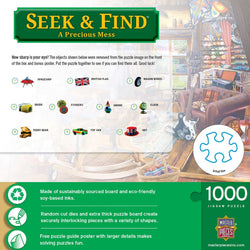 Seek & Find - A Precious Mess 1000 Piece Jigsaw Puzzle (ONLINE ORDER ONLY)