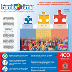 Family Time - Day at the Fairgrounds 400 Piece Jigsaw Puzzle (ONLINE ORDER ONLY)