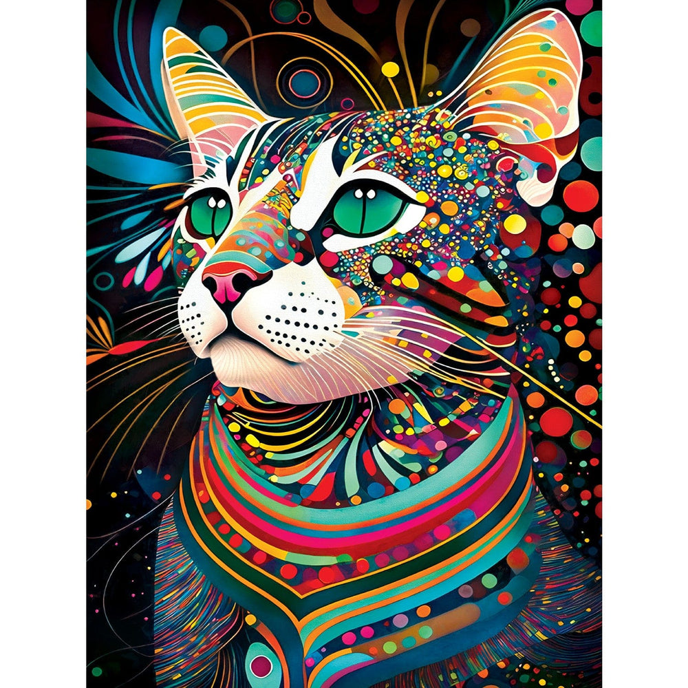 Black Cats - Prismatic Peggy 300 Piece EZ Grip Jigsaw Puzzle (ONLINE ORDER ONLY)