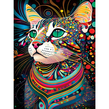 Black Cats - Prismatic Peggy 300 Piece EZ Grip Jigsaw Puzzle (ONLINE ORDER ONLY)