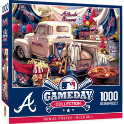 Atlanta Braves - Gameday 1000 Piece Jigsaw Puzzle (ONLINE ORDER ONLY)