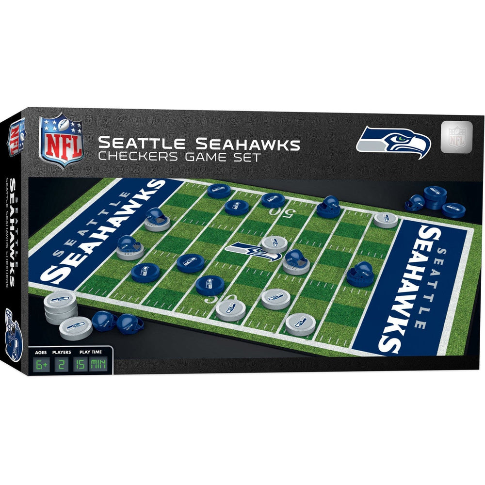 Seattle Seahawks Checkers Board Game (ONLINE ORDER ONLY)