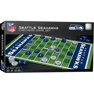 Seattle Seahawks Checkers Board Game (ONLINE ORDER ONLY)