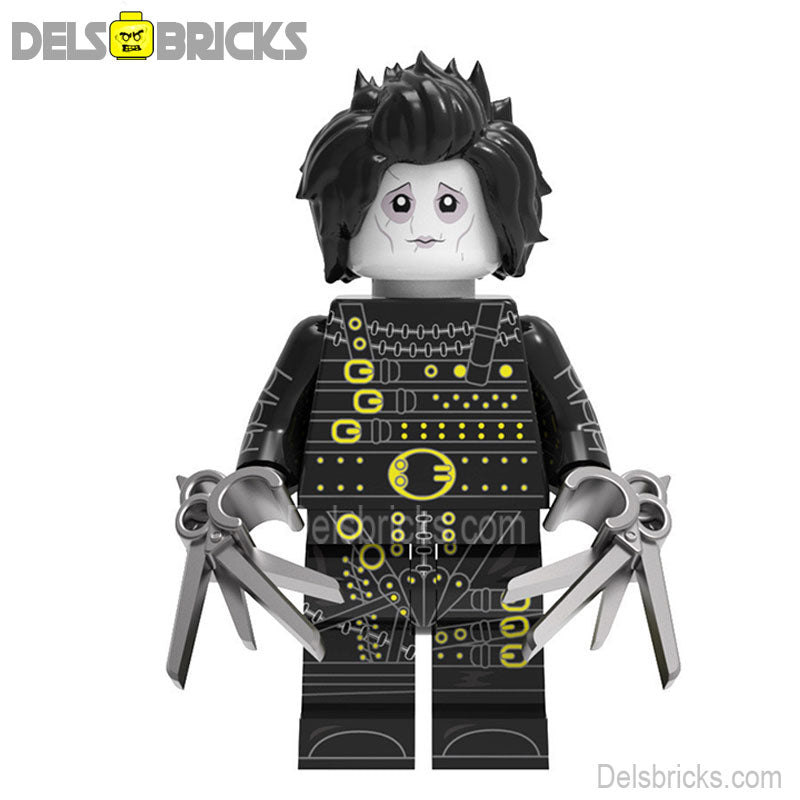 Edward scissorhands Lego Minifigures Custom Toys New 1 (ONLINE ORDER ONLY)