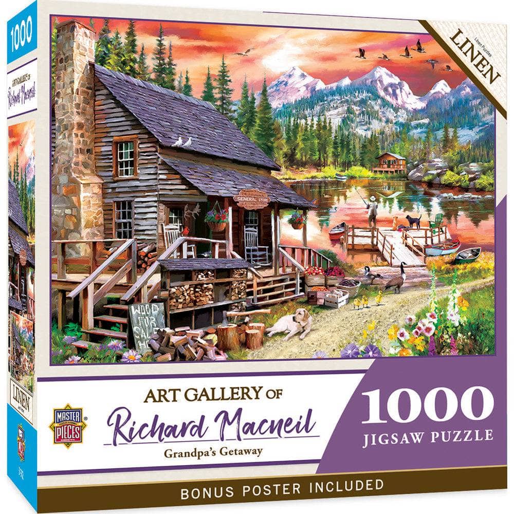 Art Gallery - Grandpa's Getaway 1000 Piece Jigsaw Puzzle (ONLINE ORDER ONLY)