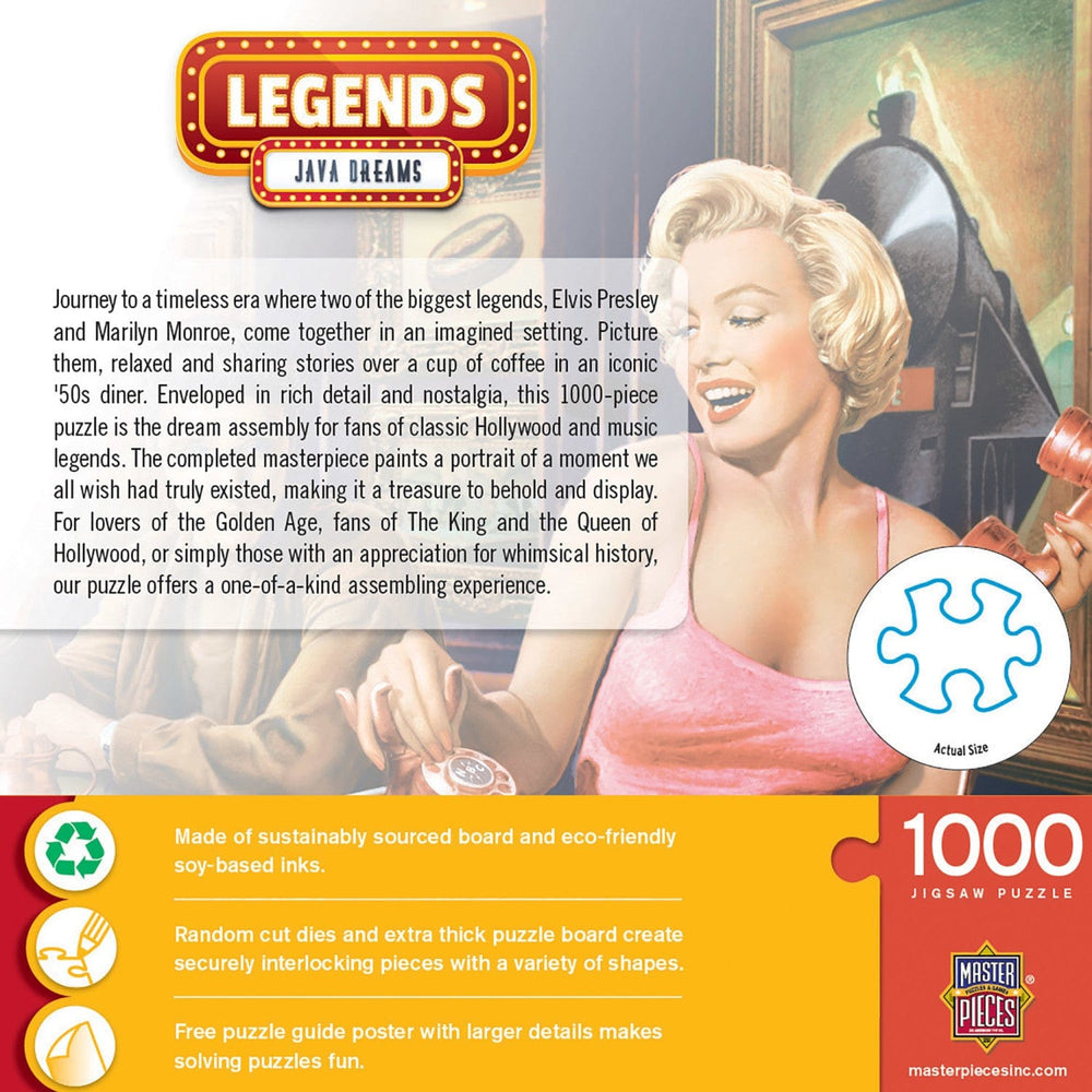 Legends - Java Dreams 1000 Piece Jigsaw Puzzle (ONLINE ORDER ONLY)