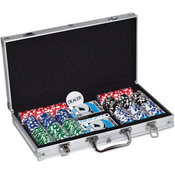 Carolina Panthers 300 Piece Poker Set (ONLINE ORDER ONLY)