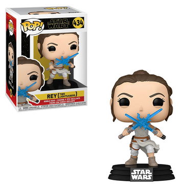 Funko POP! Star Wars: Rise of Skywalker - Rey with 2 Light Sabers Vinyl Figure #434 (ONLINE ORDER ONLY)