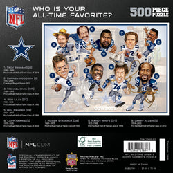 Dallas Cowboys - All Time Greats 500 Piece Jigsaw Puzzle (ONLINE ORDER ONLY)