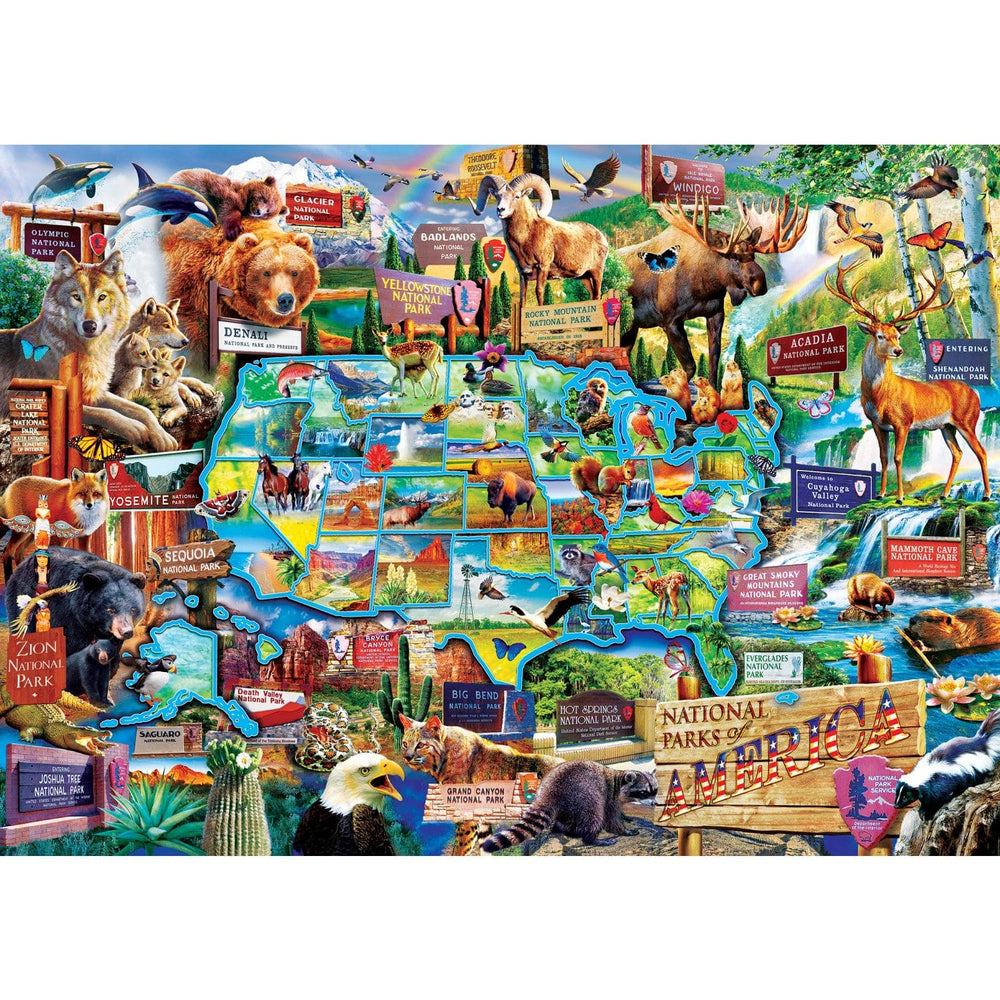 Signature Collection - USA National Parks 3000 Piece Jigsaw Puzzle (ONLINE ORDER ONLY)