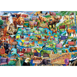 Signature Collection - USA National Parks 3000 Piece Jigsaw Puzzle (ONLINE ORDER ONLY)