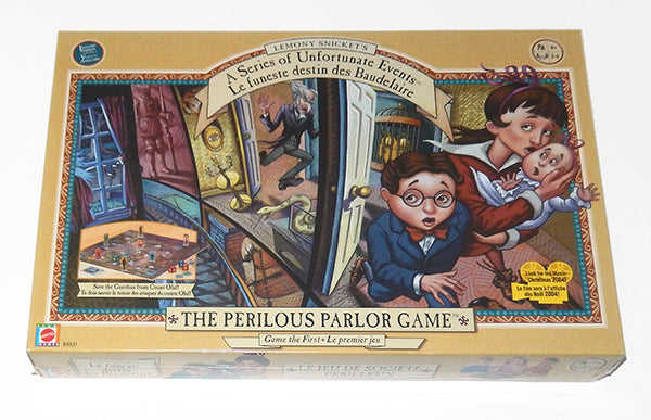 A Series of Unfortunate Events Perilous Parlor Game - Board Games (ONLINE ORDER ONLY)