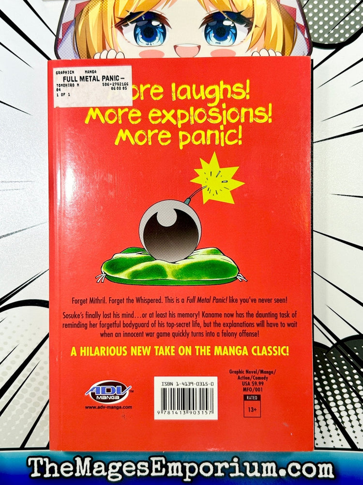 Full Metal Panic Overload Vol 1 (Online Order Only)