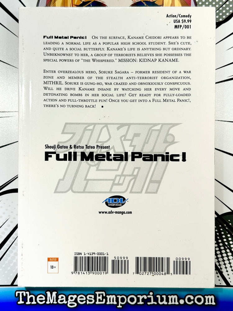 Full Metal Panic! Vol 1 (Online Order Only)