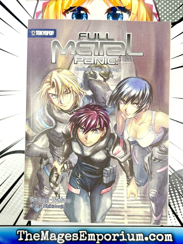 Full Metal Panic! Vol 4 Ending Day by Day Light Novel (Online Order Only)