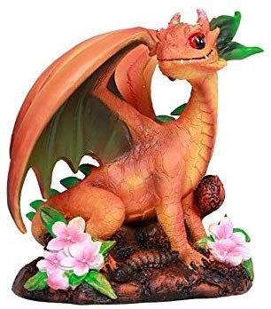 Peach Dragon Figurine (ONLINE ORDER ONLY)