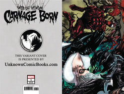 Web Of Venom Carnage Born #1 Unknown Comic Books Suayan Virgin Exclusive 11/21/2018 (ONLINE ORDER ONLY)