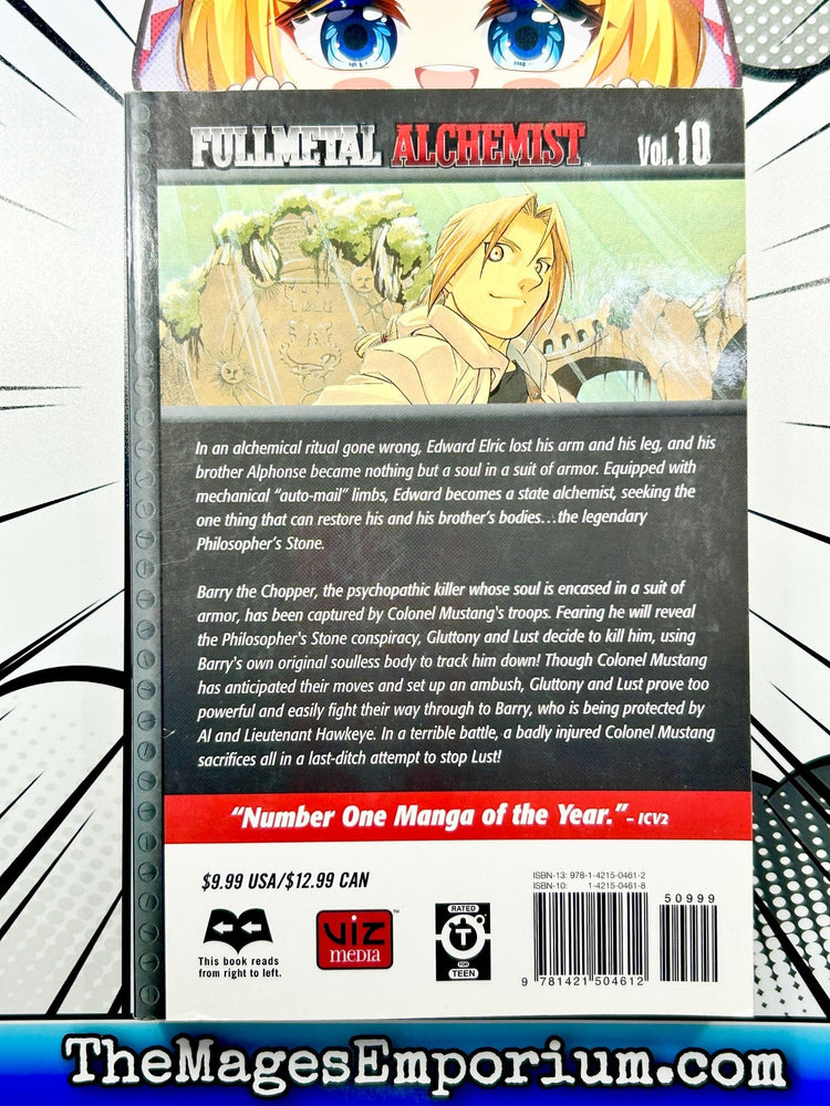 FullMetal Alchemist Vol 10 (Online Order Only)