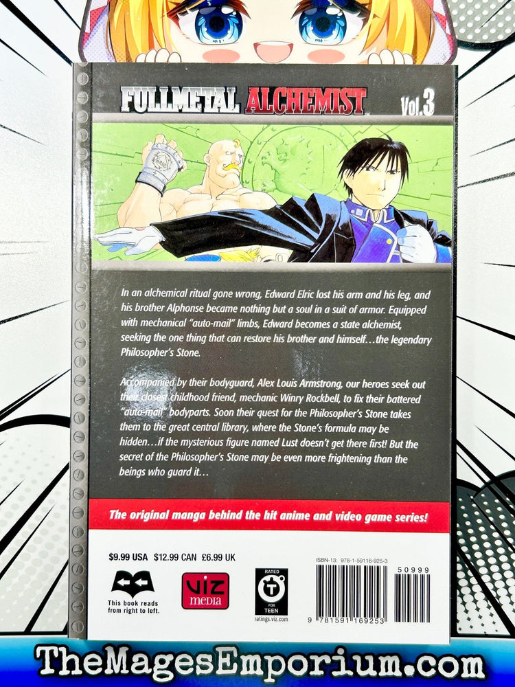 FullMetal Alchemist Vol 3 (Online Order Only)