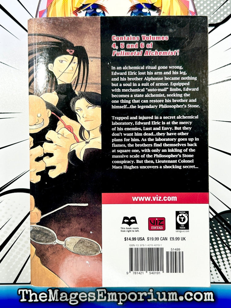 Fullmetal Alchemist Vol 4 - 6 Omnibus (Online Order Only)