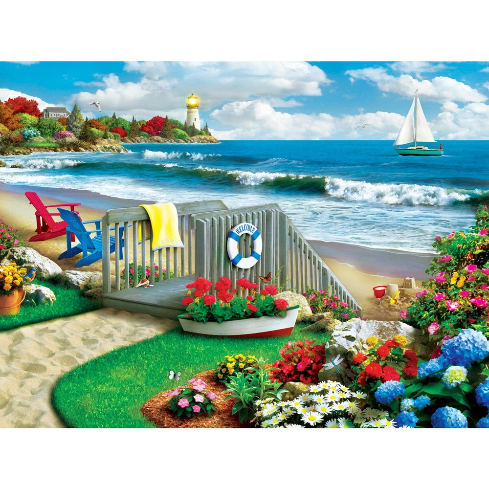 Memory Lane - Coastal Getaway 300 Piece EZ Grip Jigsaw Puzzle (ONLINE ORDER ONLY)