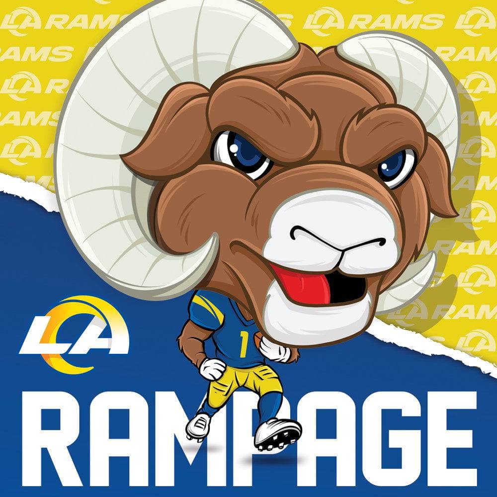 Los Angeles Rams - NFL Mascot 100 Piece Jigsaw Puzzle (ONLINE ORDER ONLY)