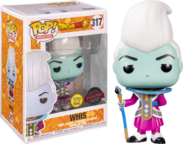 Funko POP! Dragon Ball Super - Whis (Glow In The Dark) Vinyl Figure #317 Special Edition Exclusive [READ DESCRIPTION] (ONLINE ORDER ONLY)