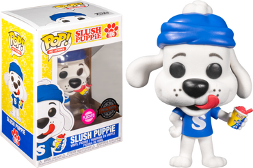 Funko POP! Ad Icons: Slush Puppie - Slush Puppie (Flocked) Vinyl Figure #106 Special Edition Exclusive [READ DESCRIPTION] (ONLINE ORDER ONLY)