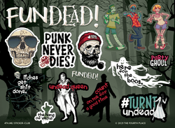 Fundead! Stickers (ONLINE ORDER ONLY)