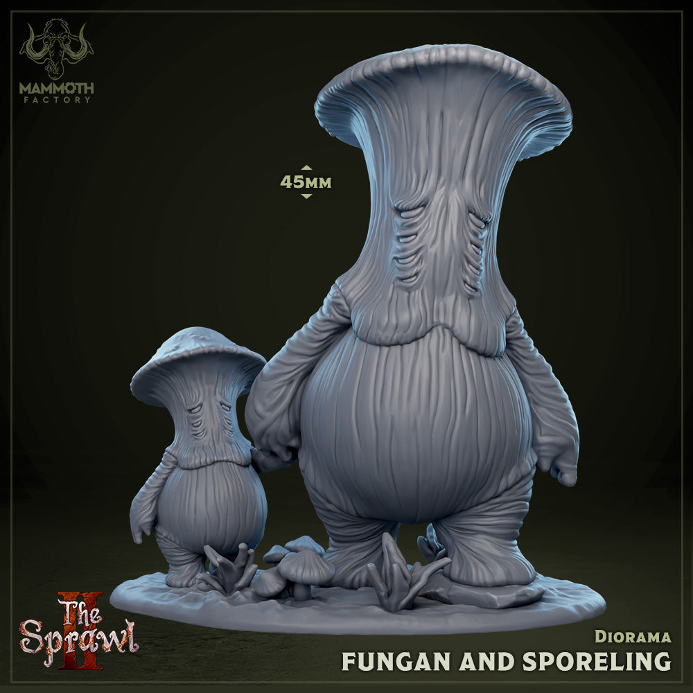 Fungan & Sporeling Diorama (Online Only)