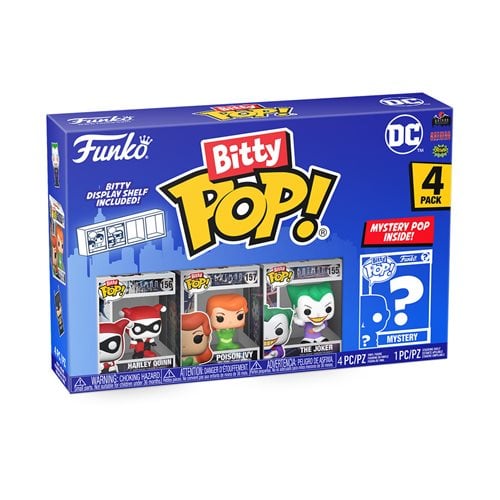 Funko Bitty Pop! Batman 1966 Mini-Figure 4-Pack - Select Set(s) (Online Order Only)