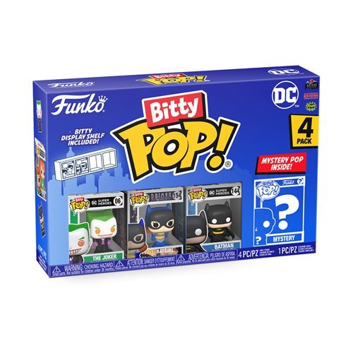 Funko Bitty Pop! Batman 1966 Mini-Figure 4-Pack - Select Set(s) (Online Order Only)