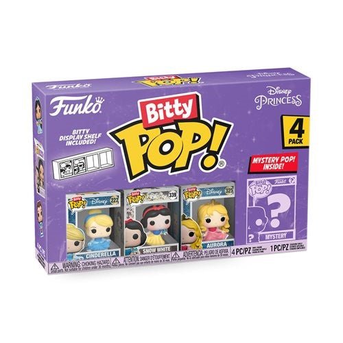 Funko Bitty Pop! Disney Princesses Mini-Figure 4-Pack - Select Set(s) (Online Order Only)