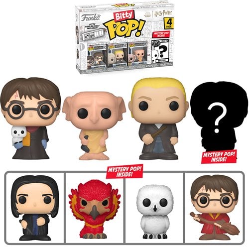 Funko Bitty Pop! Harry Potter - Mini-Figure 4-Pack - Select Set(s) (Online Order Only)