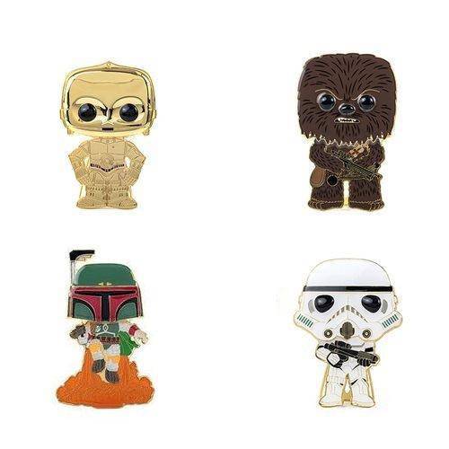 Funko Large Enamel Pop! Pin - Star Wars - Select Figure(s) (Online Order Only)