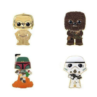 Funko Large Enamel Pop! Pin - Star Wars - Select Figure(s) (Online Order Only)