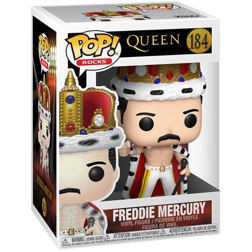 Funko Pop!  Rocks - Queen - Freddie Mercury Vinyl Figure - Select Figure(s) (Online Order Only)