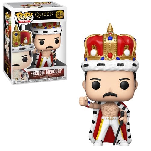 Funko Pop!  Rocks - Queen - Freddie Mercury Vinyl Figure - Select Figure(s) (Online Order Only)