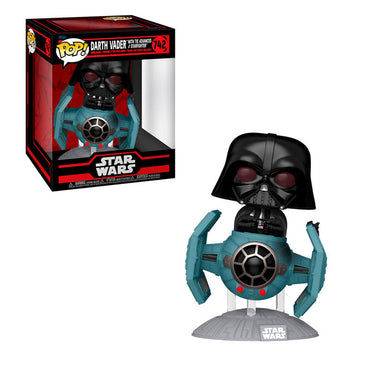 Star Wars Darth Vader with TIE Advanced X1 Starfighter Deluxe Funko Pop! #742 (Online Order Only)