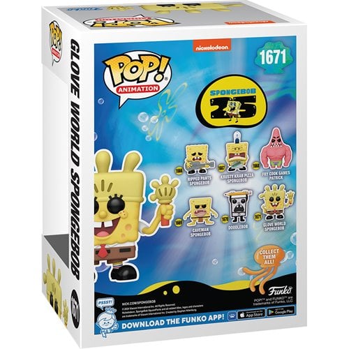 Funko Pop! Animation - SpongeBob SquarePants 25th Anniversary  Vinyl Figure (Online Order Only)
