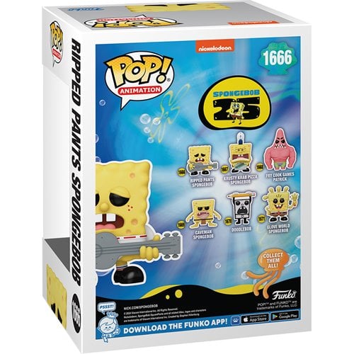 Funko Pop! Animation - SpongeBob SquarePants 25th Anniversary  Vinyl Figure (Online Order Only)